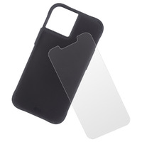 Case-mate Case and Glass Screen Protector for Apple iPhone 13 - Black