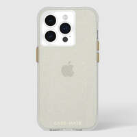 Case-Mate Sheer Crystal Case for iPhone 15 Pro - Gold